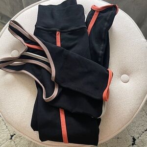 FP Movement by Free People Black and Red Intimates Set